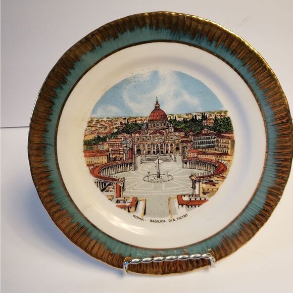 Roma Basilica Di S. Pietro Plate - Picture 2 of 5
